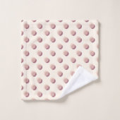 Jouer Pois violet (Gant de toilette)