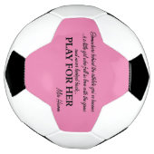 Jouer Pour Sa Citation De Football (Tourné)