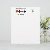 Jouer Une Carte À La Fois (Quatre Costumes De Cart (Debout devant)