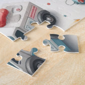 Jouet de l'avion garçon puzzle (Côté)