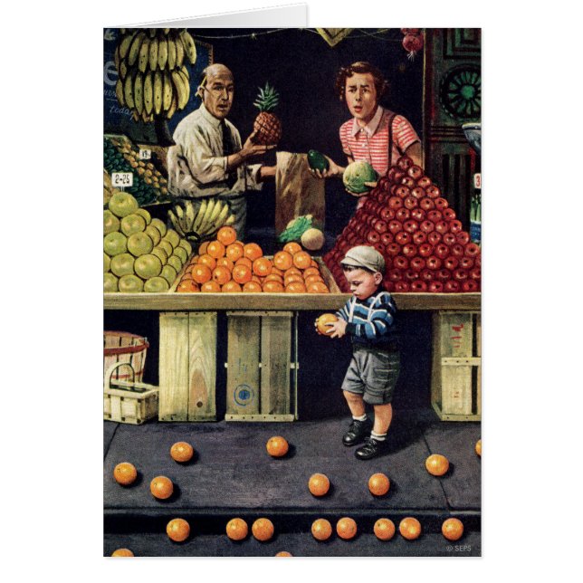 Jouet et oranges (Devant)
