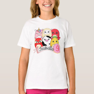 Jouet mignon Squishy T-Shirt pour filles personnal