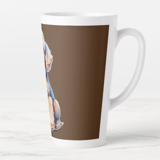 Jouet Poodle Latte Mug (Droite)