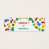 Jouets Boys Transport Fête d'anniversaire do-it-yo (Devant)