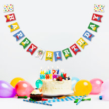 Jouets Boys Transport Photo & Bonne Bannière d'ann