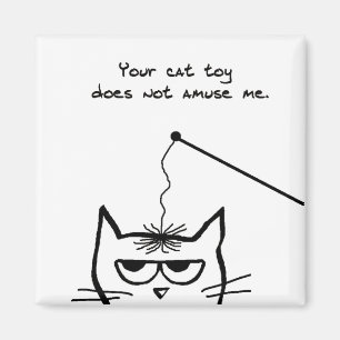 Jouets défaillants de chat - aimant drôle de cha