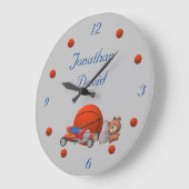 Jouets pour garçon Thème Acrylique Horloge murale (Angle)