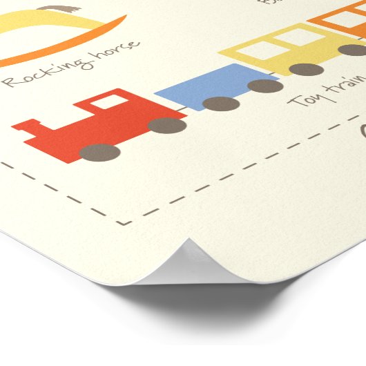 Jouets traditionnels - Affiche (Coin)