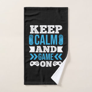 Joueur Cadeau Gardez Le Calme Et Le Jeu Sur