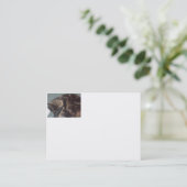 Joueur Dave Chubby Cartes de visite blancs -100 Pa (Debout devant)