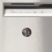 Joueur Dave Small, Magnet Arrondi De 3,2 Cm (In Situ (Lave-vaisselle))