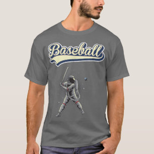 Joueur de baseball astronaute sport T-shirt