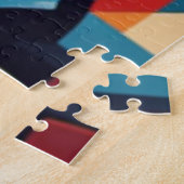 Joueur de baseball Cubist Puzzle (Côté)