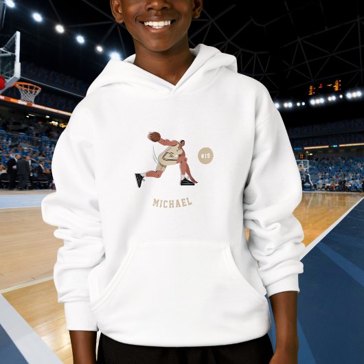 Joueur de basket-ball de garçon Équipe Jersey Numé