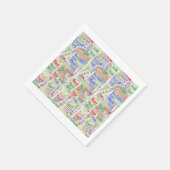 Joueur de basket-ball de serviettes en papier (Coin)