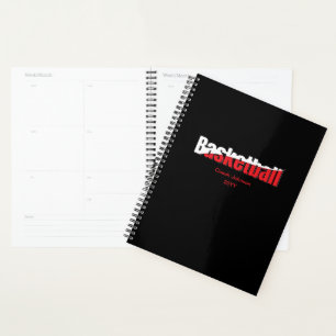 Joueur de basket-ball Swish Abstrait - Word Art