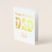 Joueur de basket papa Bonne carte d'anniversaire (Devant)