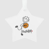 Joueur de basketball de base Figure Stick (devant)