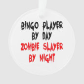 Joueur de bingo Zombie Slayer (devant)