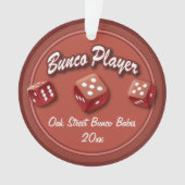 Joueur de Bunco (devant)