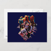 Joueur de carte bouffon (Devant / Derrière)