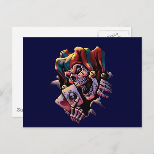 Joueur de carte bouffon (Devant / Derrière)