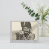 Joueur de Fife sur la carte postale de poste de Ba (Debout devant)