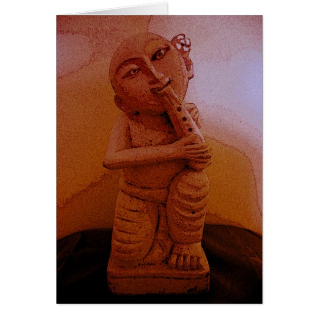 Joueur de flûte balinaise (Devant)