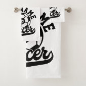 Joueur de football AJOUTER LE NOM Équipe de footba (En situation)