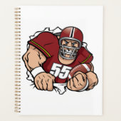 Joueur de football américain à la force (Devant)