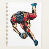 Joueur de football américain dynamique tactile (Devant)