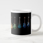 Joueur de guitare coloré Mug (Droite)