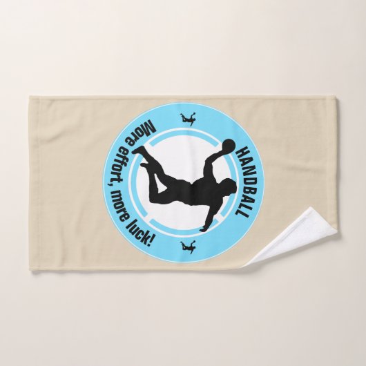 JOUEUR DE HANDBALL (Serviette à main)