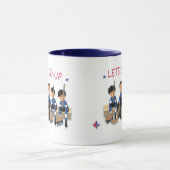 Joueur de hockey combiné de tasse (Centre)