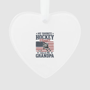 Joueur de hockey préféré m'appelle papy vintage Sh