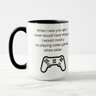 Joueur de jeux vidéo adulte Mug