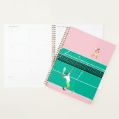 Joueur de Match Art Moderne Pink Green (Devant avec enveloppe)