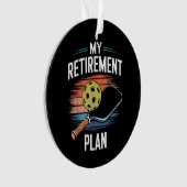 Joueur de pickleball Mon Plan de Retraite (devant)