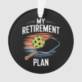 Joueur de pickleball Mon Plan de Retraite (devant)