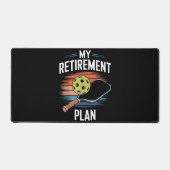 Joueur de pickleball Mon Plan de Retraite (Recto)