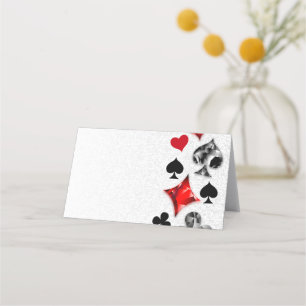 Joueur de poker Joueur de cartes de jouer costumes