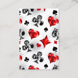 Joueur de poker Joueur de cartes de jouer costumes