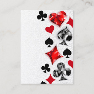 Joueur de poker Joueur de cartes de jouer costumes