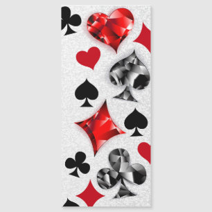 Joueur de poker Joueur de cartes de jouer costumes