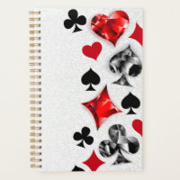 Joueur de poker Joueur de cartes de jouer costumes