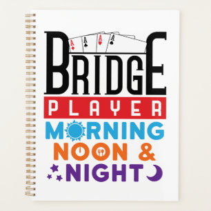 Joueur de pont le matin midi et soir