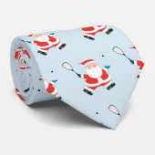 joueur de squash Cravate de nouveauté de Noël (Roulé)