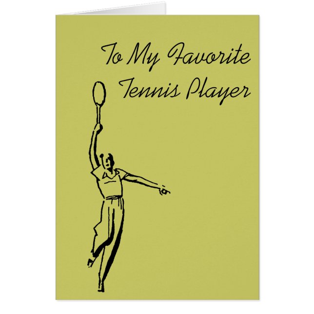 Joueur de tennis (Devant)