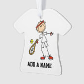 Joueur de tennis masculin (devant)