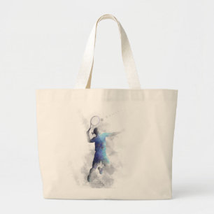 JOUEUR de TENNIS - sac fourre-tout